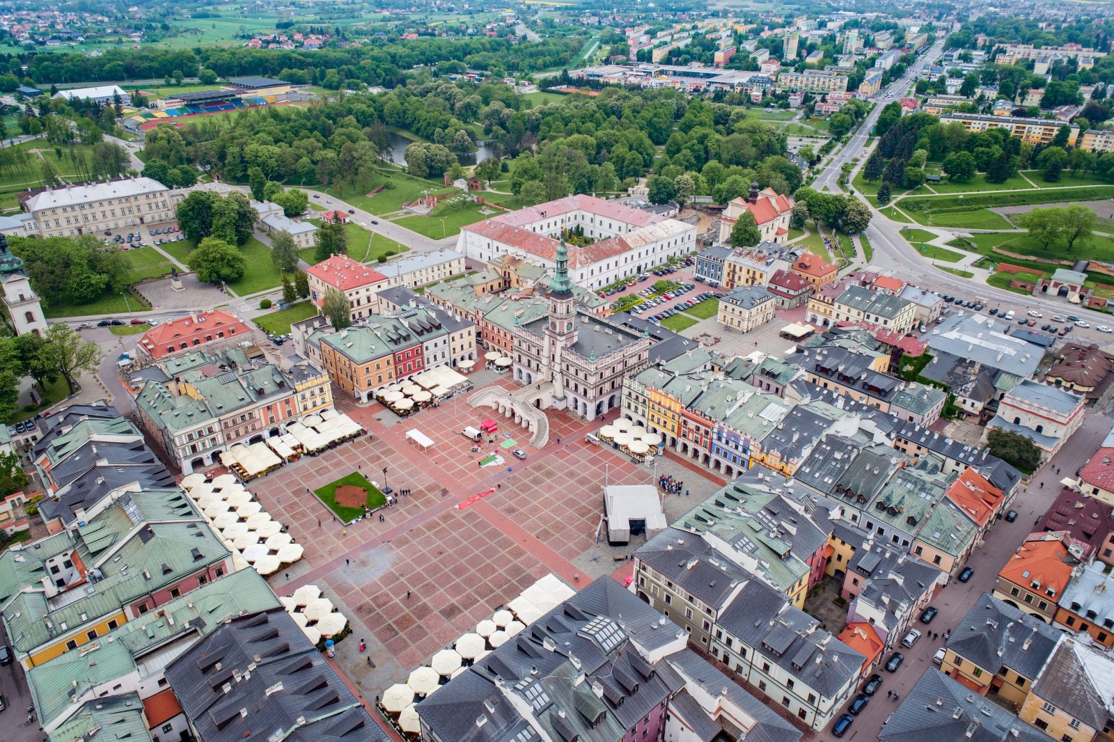 Rynek Wielki w Zamościu